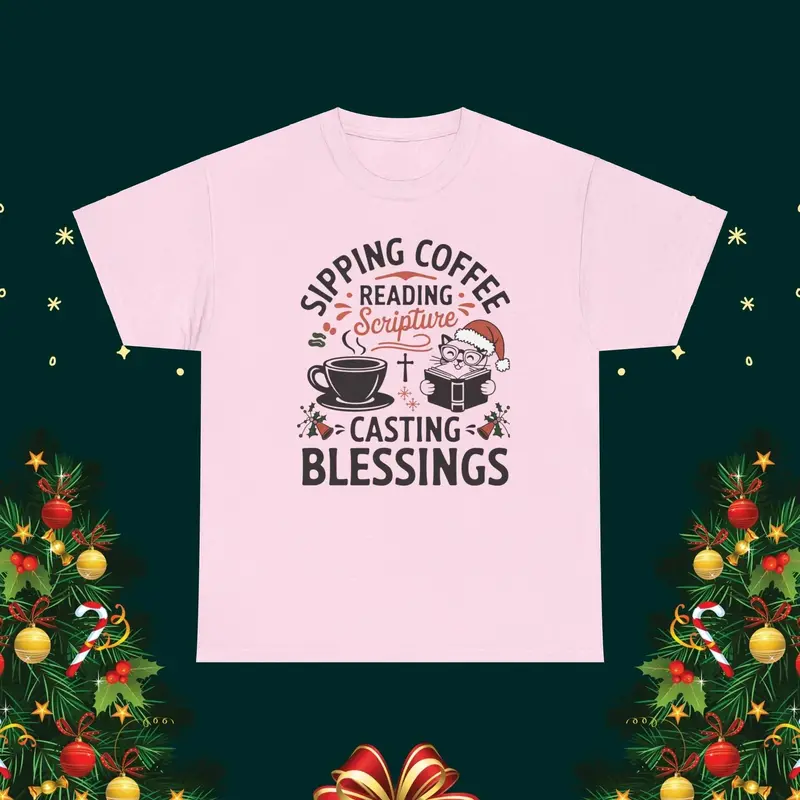 Scripture Sipper Cotton Tshirts 9