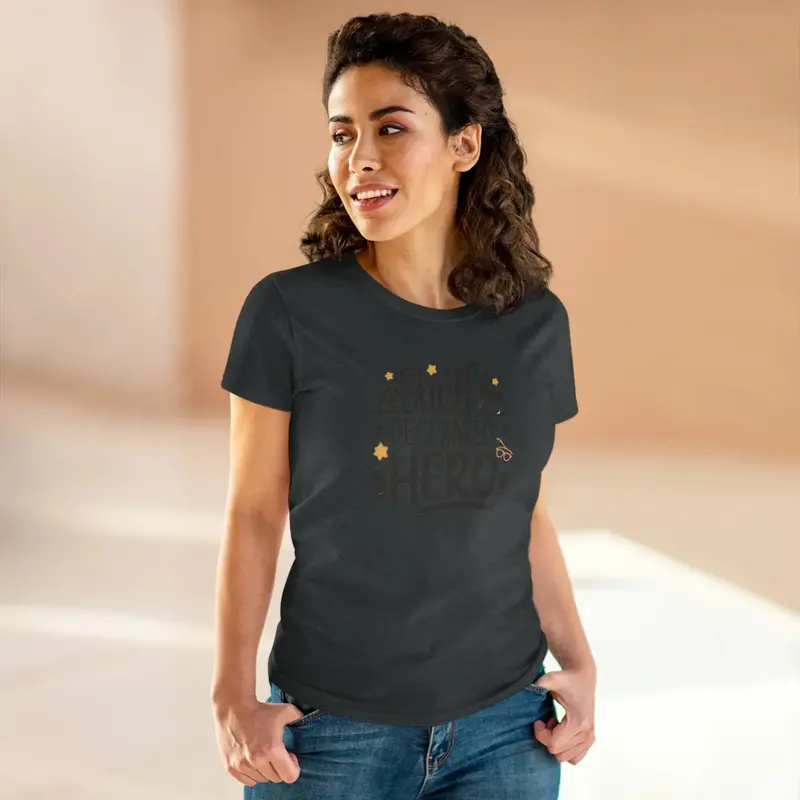 Self Declared Hero Book Lovers Women T-Shirt 16