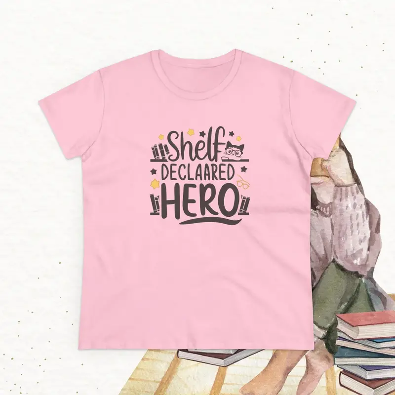 Self Declared Hero Cotton Women Tshirt 11