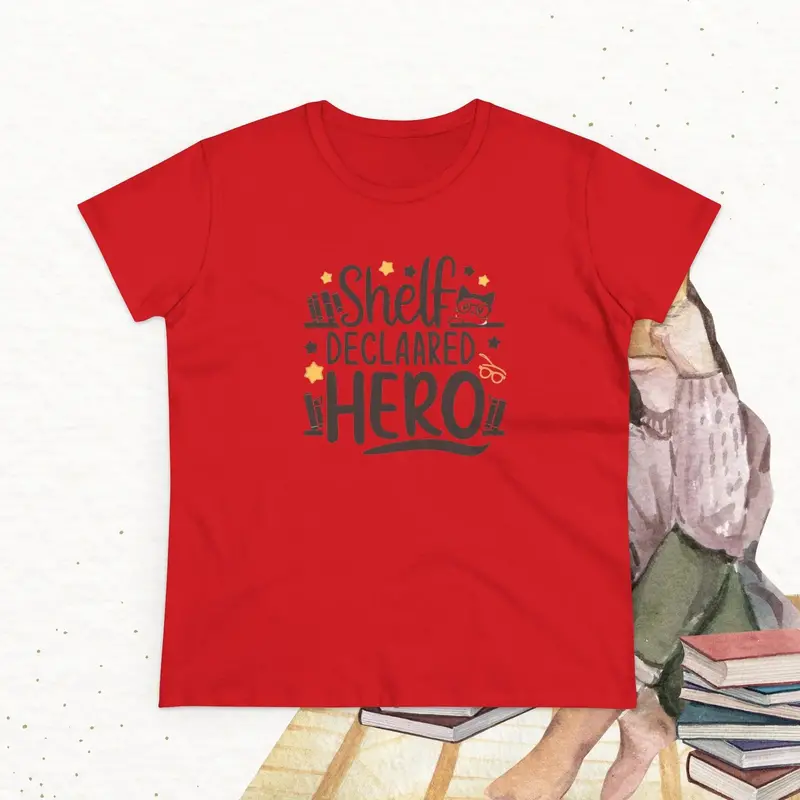 Self Declared Hero Cotton Women Tshirt 13