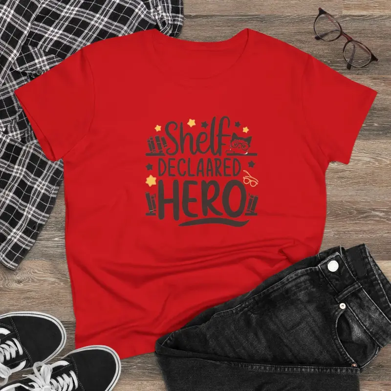 Self Declared Hero Cotton Women Tshirt 4