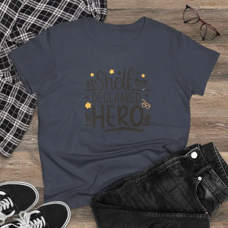 Self Declared Hero Cotton Women Tshirt 6