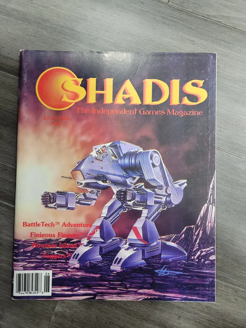 Shadis Magazine #12- Battletech Article 1