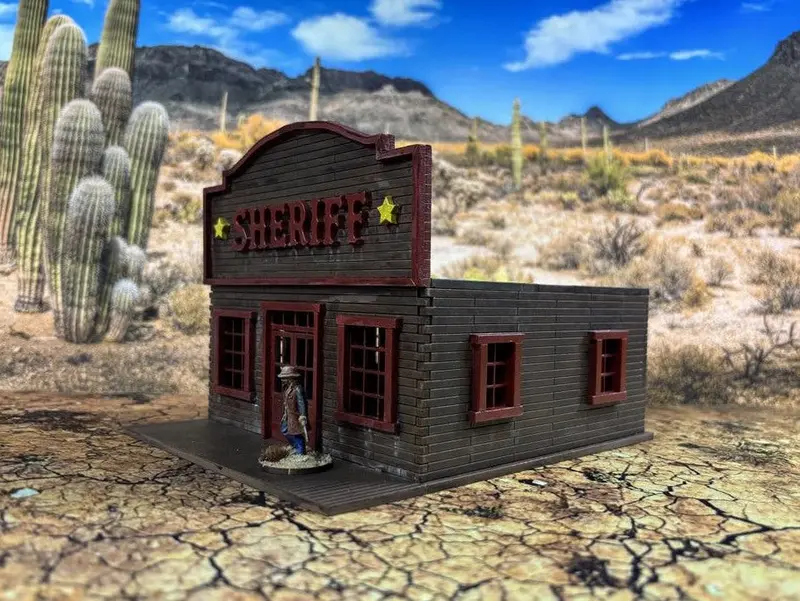 Sheriff 28Mm Western Building 2