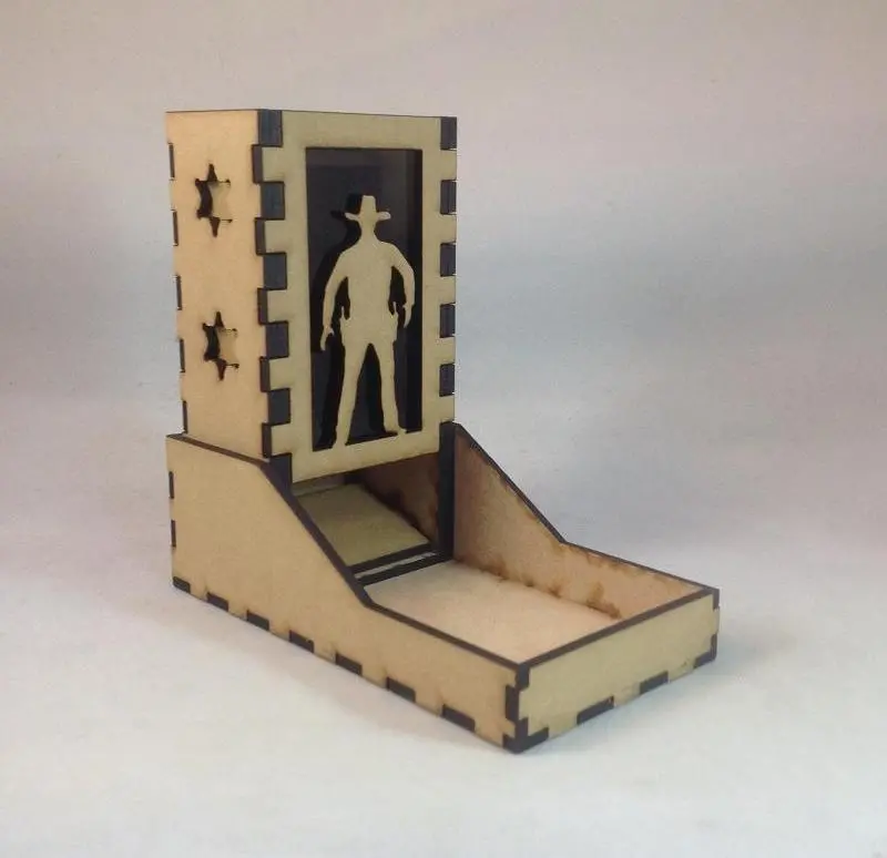 Sheriff Cowboy Dice Tower V3 1