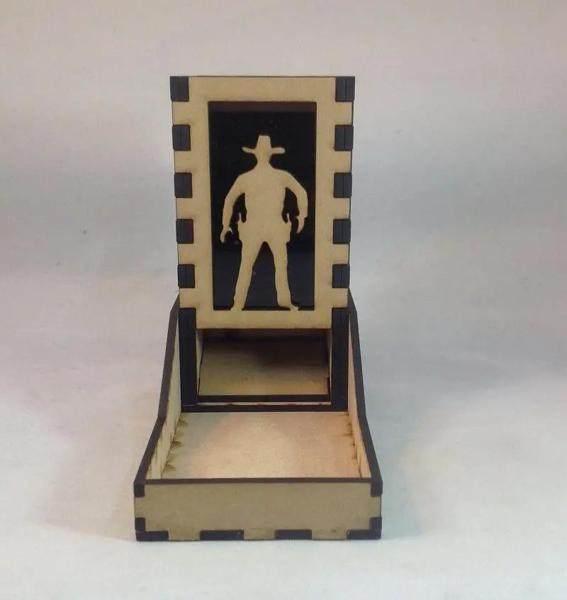 Sheriff Cowboy Dice Tower V3 2