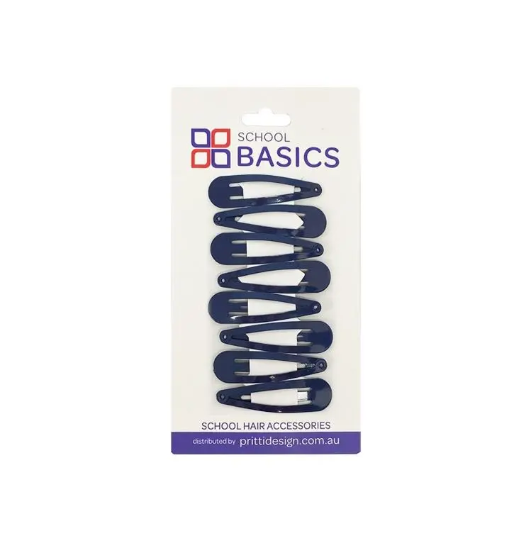 Sherwood Rps Snap Clips Navy - 8 Pack 1