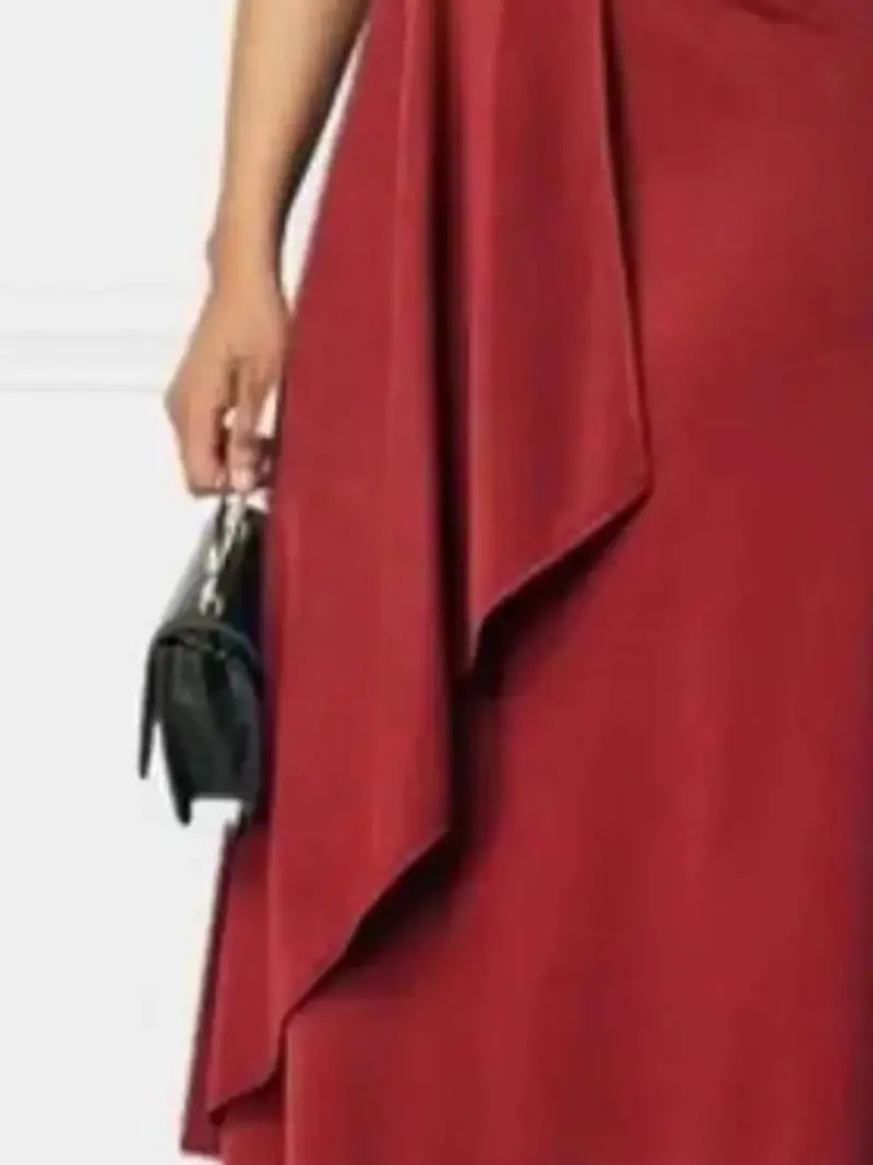Short Sleeve Midi Wrap Dress With Belt Detail 10