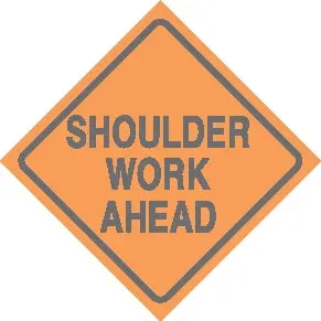 Shoulder Work Ahead 1
