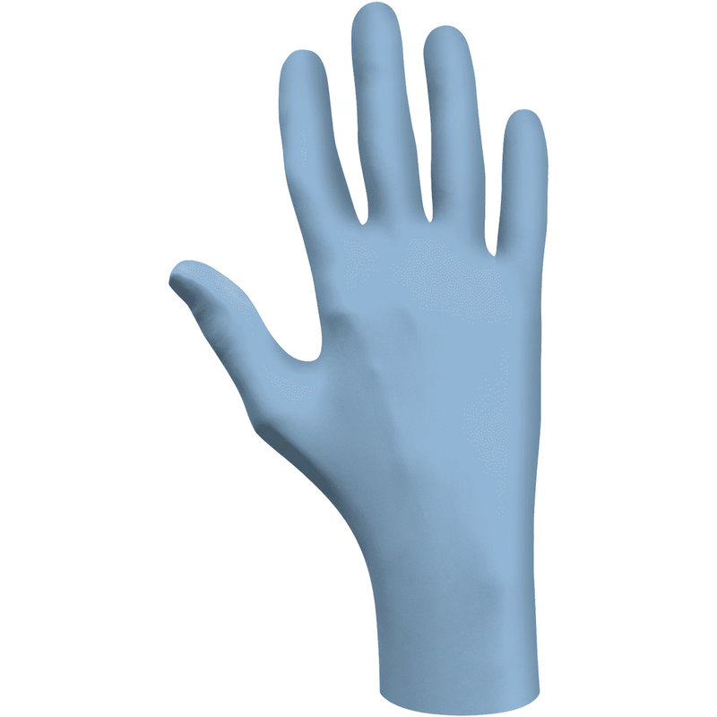 Showa Best Industrial Grade Disposable, Blue, Ambidextrous, Nitrile Gloves #7005 4