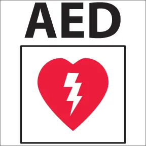 Sign: Automated External Defibrillator 1