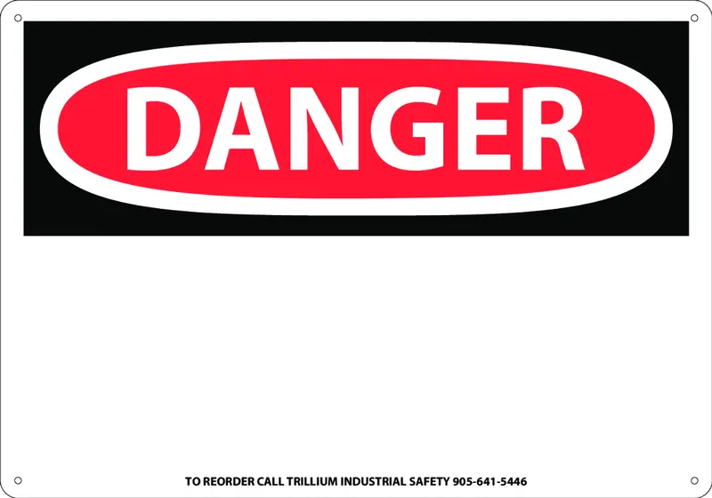Signage Placard - Danger 2