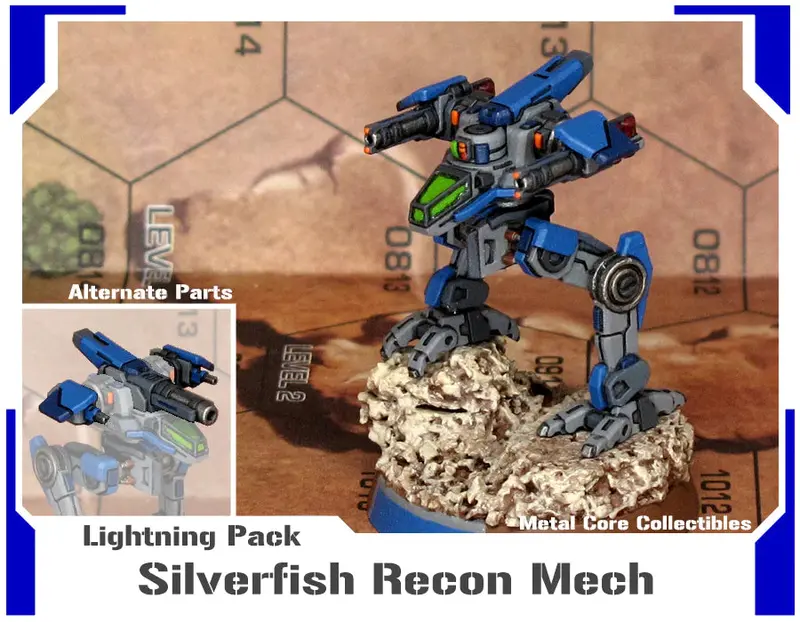 Silverfish Recon Mech- Lightning 1