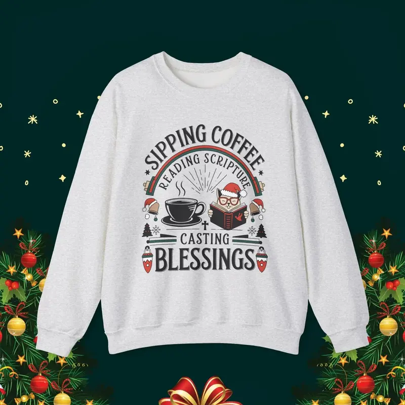 Sipping Grace Ultra Cotton Sweatshirt 10
