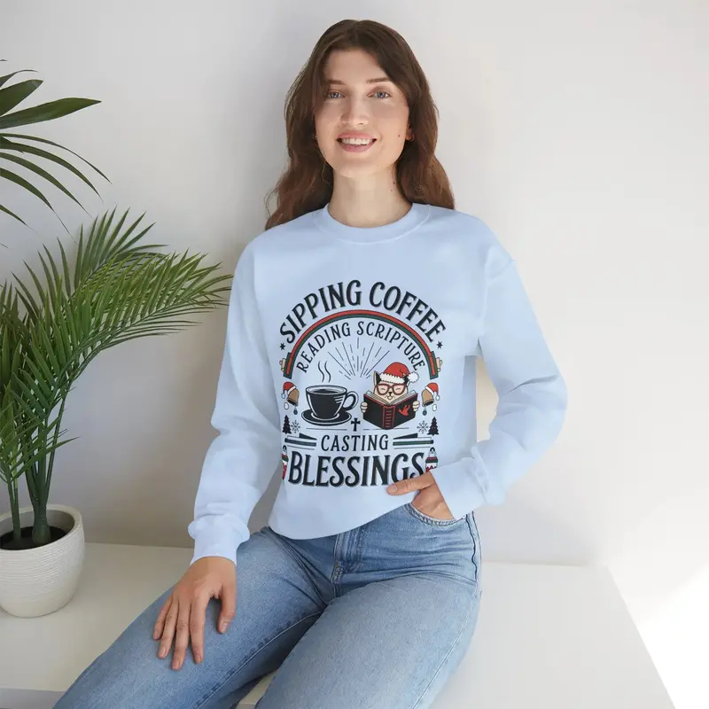 Sipping Grace Ultra Cotton Sweatshirt 12