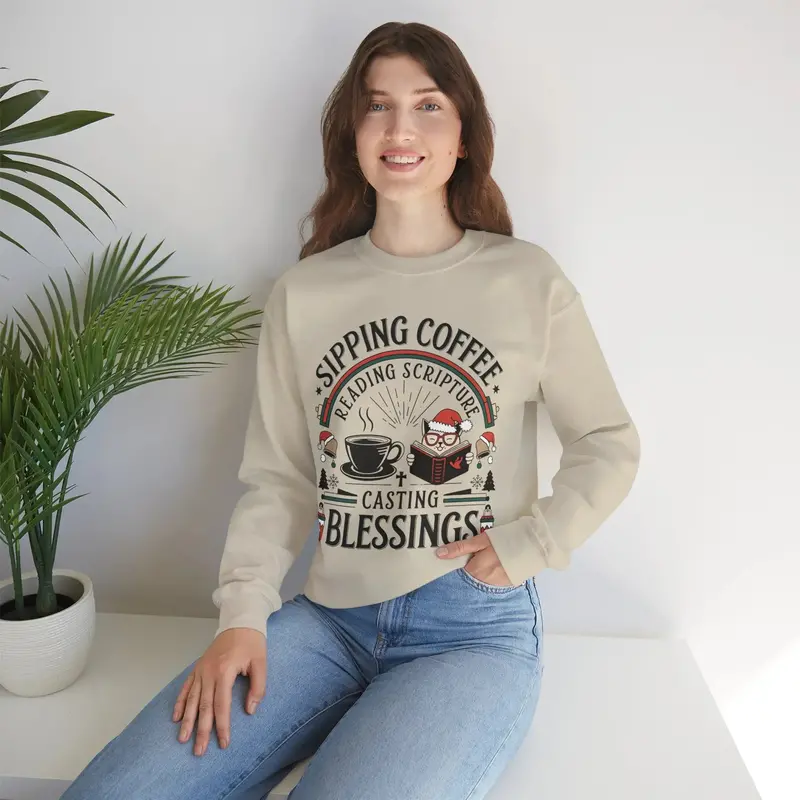 Sipping Grace Ultra Cotton Sweatshirt 18