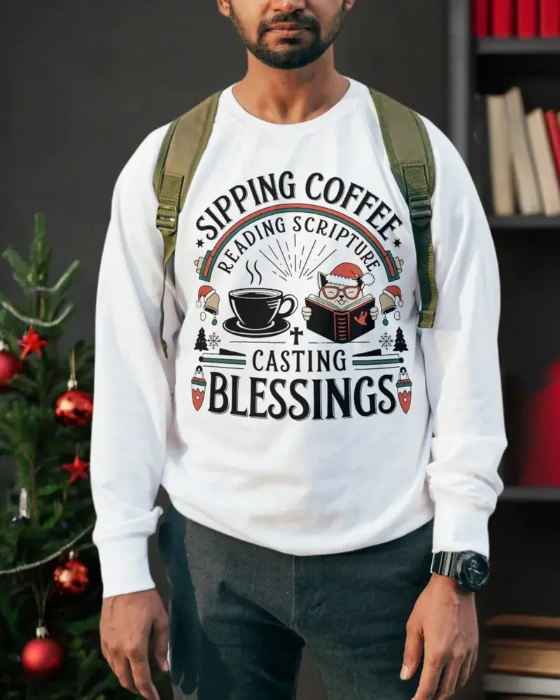 Sipping Grace Ultra Cotton Sweatshirt 2
