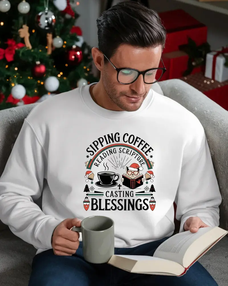 Sipping Grace Ultra Cotton Sweatshirt 5