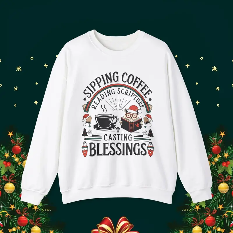 Sipping Grace Ultra Cotton Sweatshirt 6