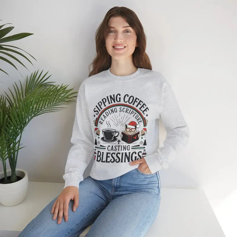 Sipping Grace Ultra Cotton Sweatshirt 9