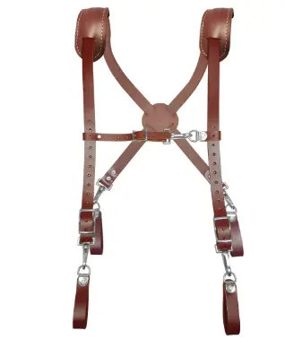 Sitegear Leather Work Suspenders #51-15009 1