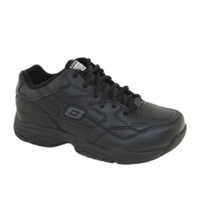 Skechers Felton Albie Women's Slip Resistant Work Shoe 76555 - Black 1