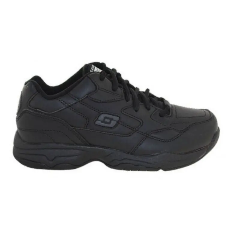 Skechers Felton Albie Women's Slip Resistant Work Shoe 76555 - Black 2