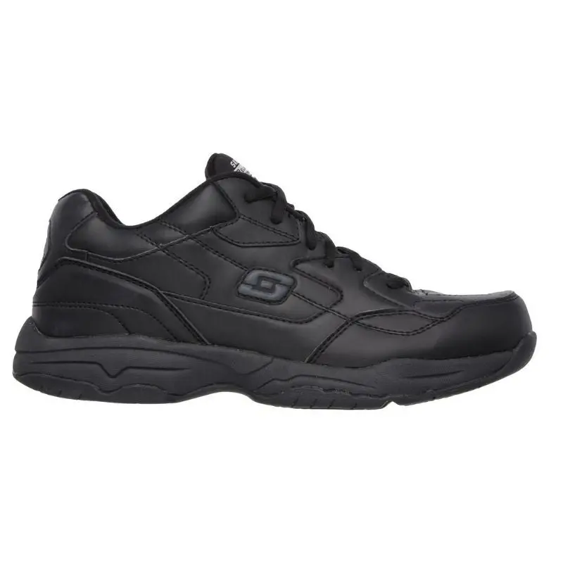 Skechers Felton Albie Women's Slip Resistant Work Shoe 76555 - Black 4