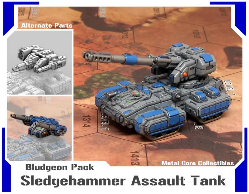 Sledgehammer Artillery/Assault Tank- Bludgeon 1