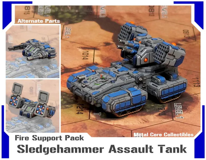 Sledgehammer Artillery/Assault Tank- Fire Support 1
