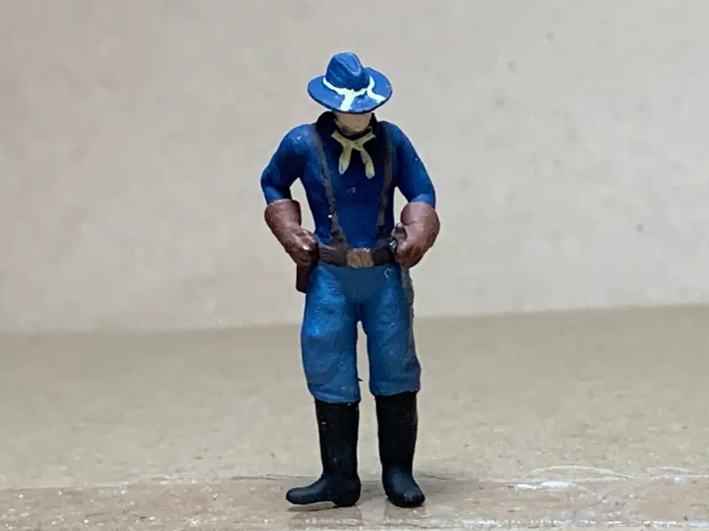 Soldier Officer Standing 1800'S 1