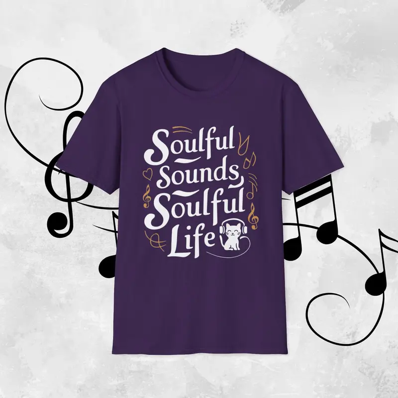 Soulful Sound Soulful Life Cotton Men Tees 10