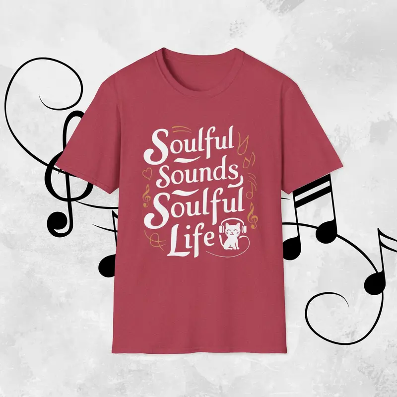 Soulful Sound Soulful Life Cotton Men Tees 16