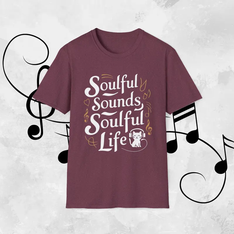 Soulful Sound Soulful Life Cotton Men Tees 18