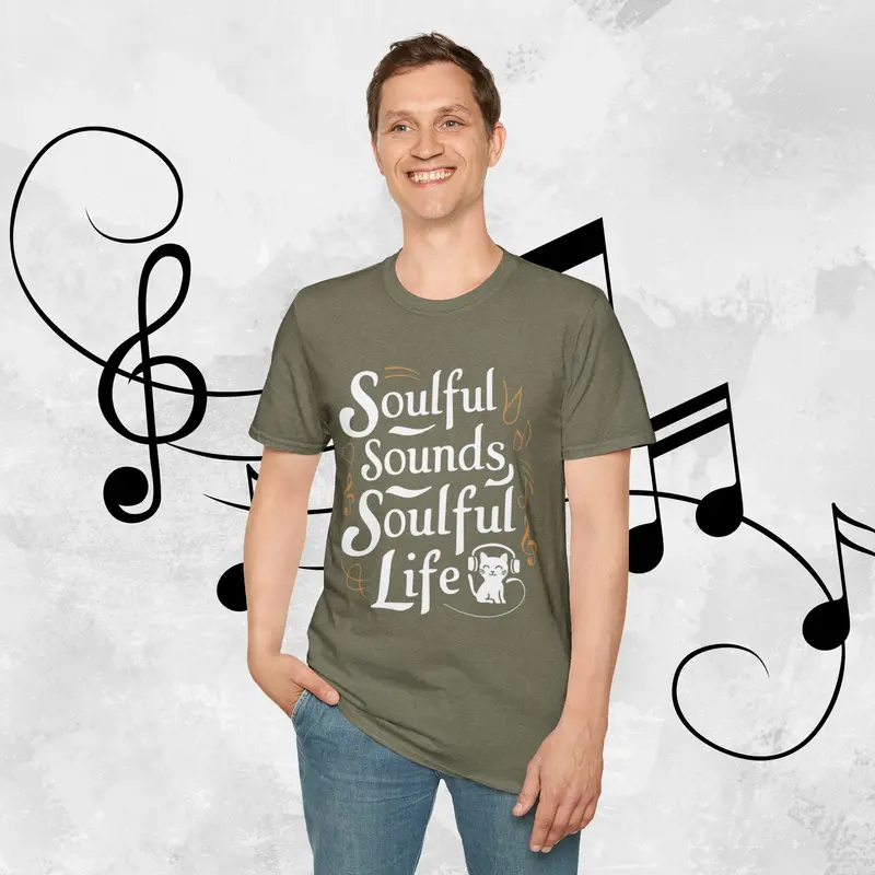 Soulful Sound Soulful Life Cotton Men Tees 18
