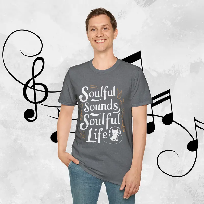 Soulful Sound Soulful Life Cotton Men Tees 19