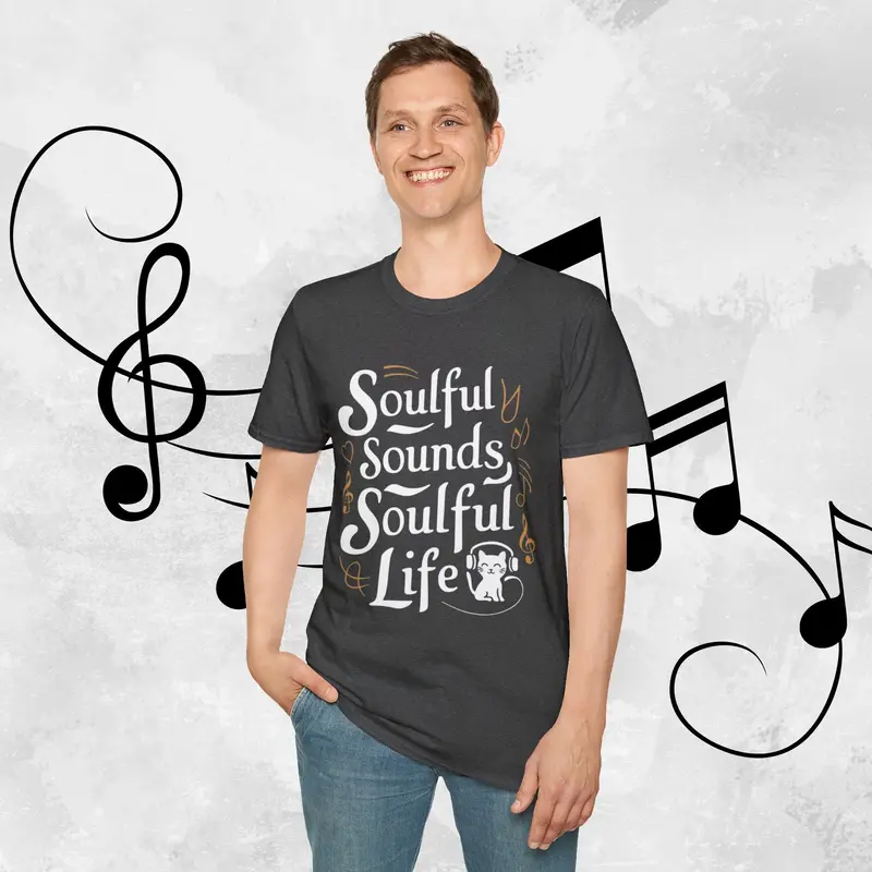 Soulful Sound Soulful Life Cotton Men Tees 20