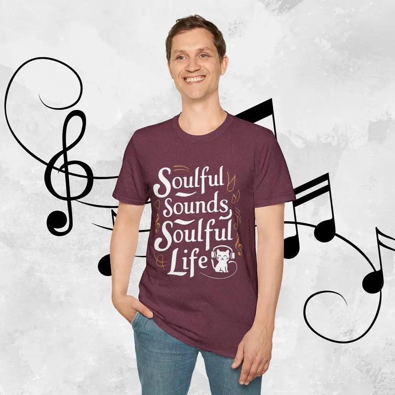 Soulful Sound Soulful Life Cotton Men Tees 25