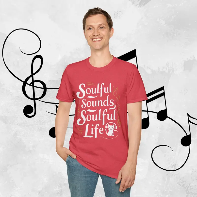 Soulful Sound Soulful Life Cotton Men Tees 26