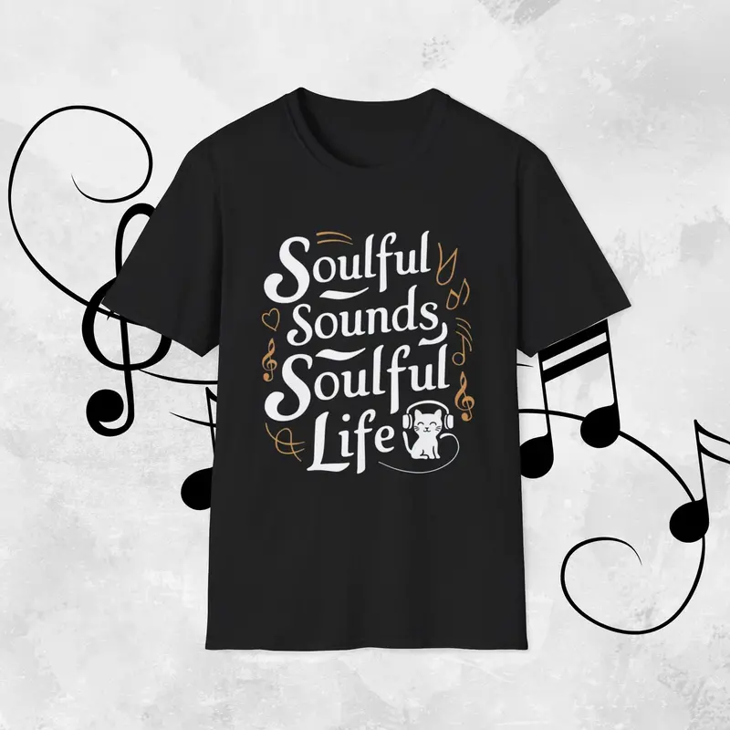 Soulful Sound Soulful Life Cotton Men Tees 4