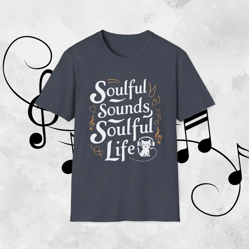 Soulful Sound Soulful Life Cotton Men Tees 9