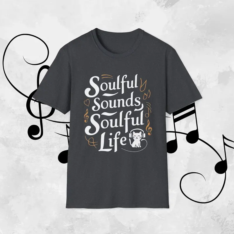 Soulful Sound Soulful Life Cotton Men Tshirt 10