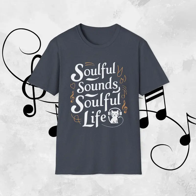 Soulful Sound Soulful Life Cotton Men Tshirt 11