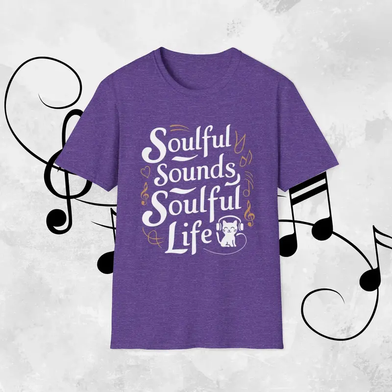 Soulful Sound Soulful Life Cotton Men Tshirt 12