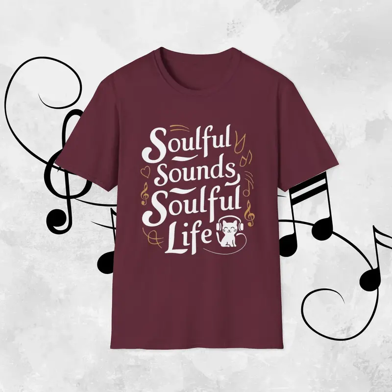 Soulful Sound Soulful Life Cotton Men Tshirt 14