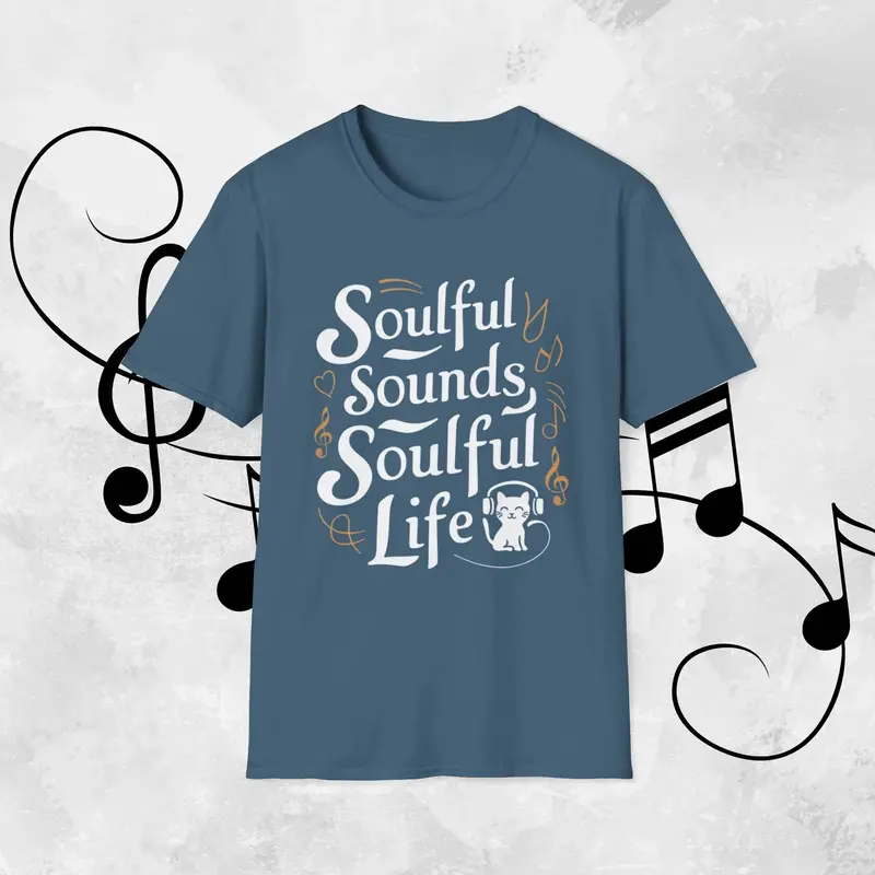Soulful Sound Soulful Life Cotton Men Tshirt 16