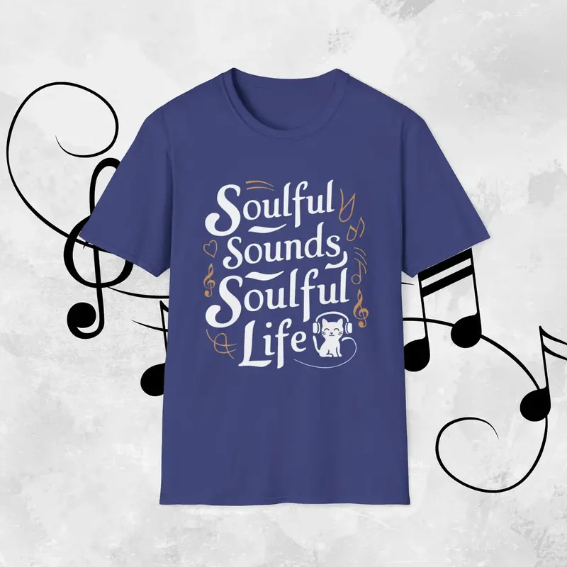 Soulful Sound Soulful Life Cotton Men Tshirt 17