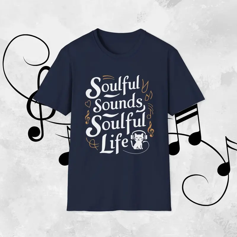 Soulful Sound Soulful Life Cotton Men Tshirt 3