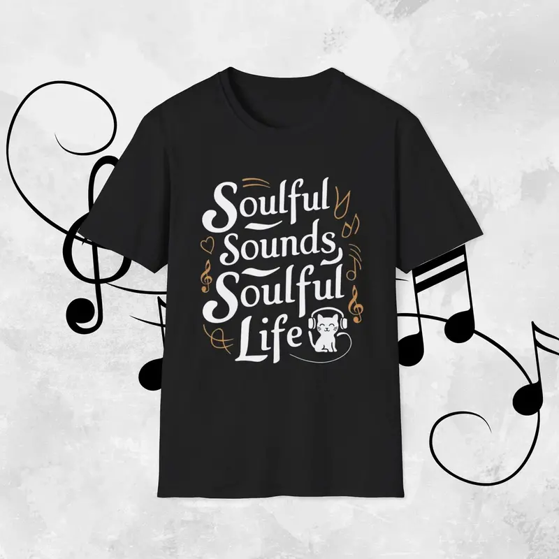 Soulful Sound Soulful Life Cotton Men Tshirt 5