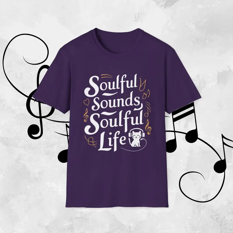 Soulful Sound Soulful Life Cotton Men Tshirt 8